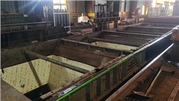 燒結系統除塵風箱施工